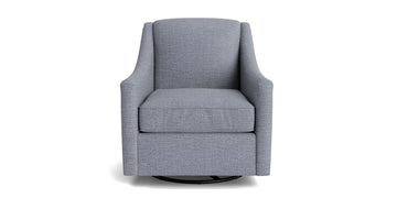 Corinna Slope Arm Swivel Glider Chair